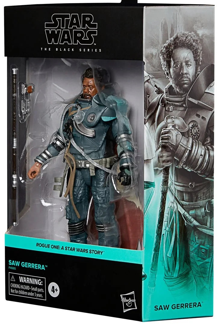 Star Wars The Black Series Saw Gerrera Deluxe 6-Inch Action Figure