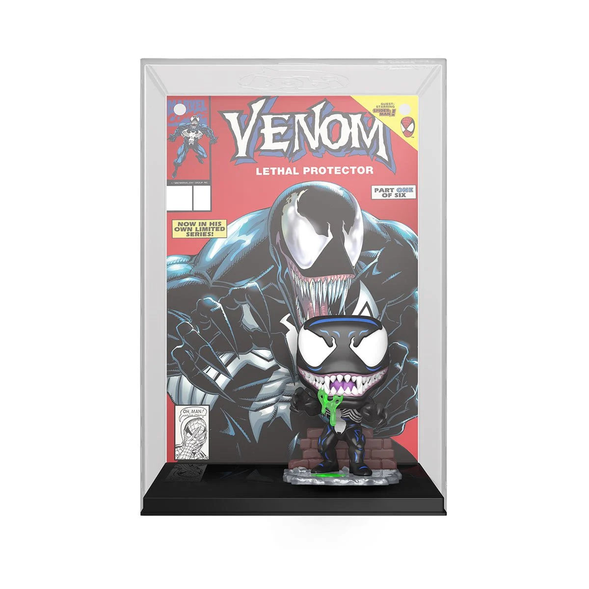 Marvel Venom Glow-in-the-Dark Pop! Lethal Protector Comic Cover Vinyl Figure - Previews Exclusive