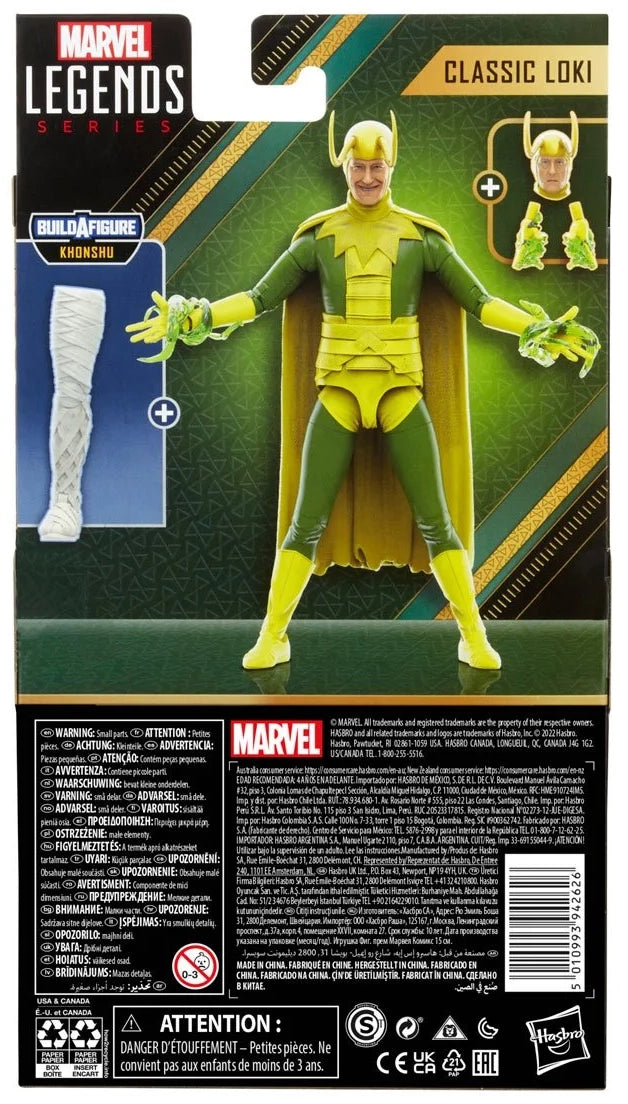 Marvel Legends Loki Classic Loki 6-Inch Action Figure