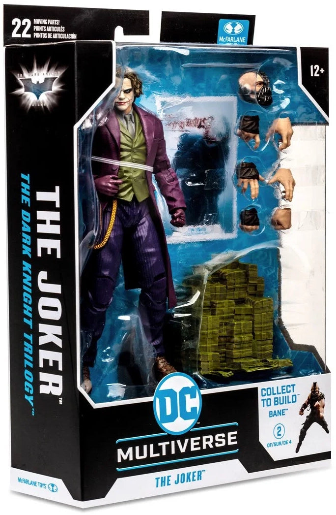 DC Build-A The Dark Knight Trilogy The Joker 7-Inch Scale Action Figure