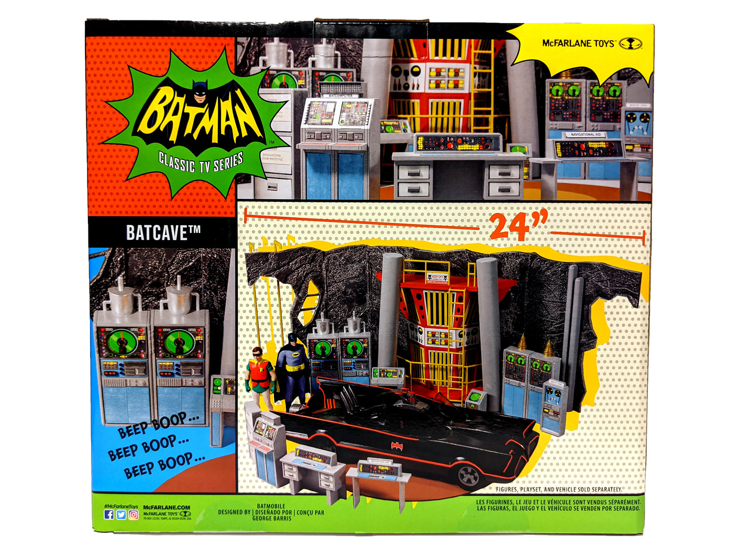DC McFarlane - Retro Batman - Bat Cave - Target Exclusive