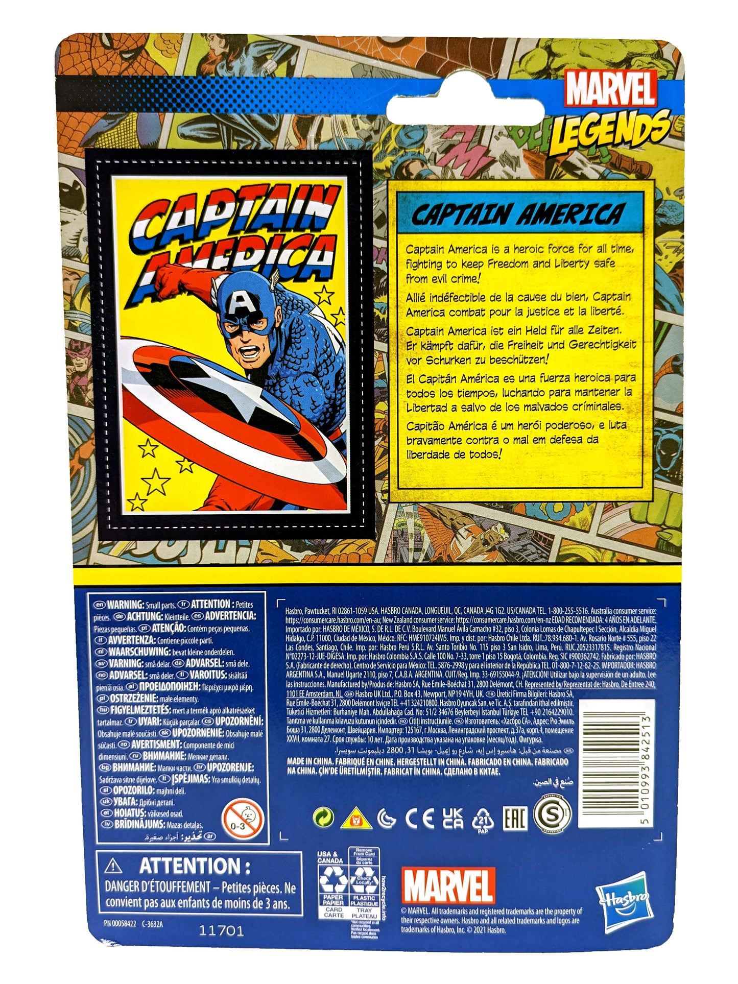 Marvel Legends - Retro- Captain America