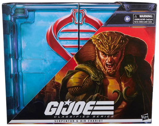 G.I. Joe Classified Series Serpentor & Air Chariot Action Figure and Vehicle