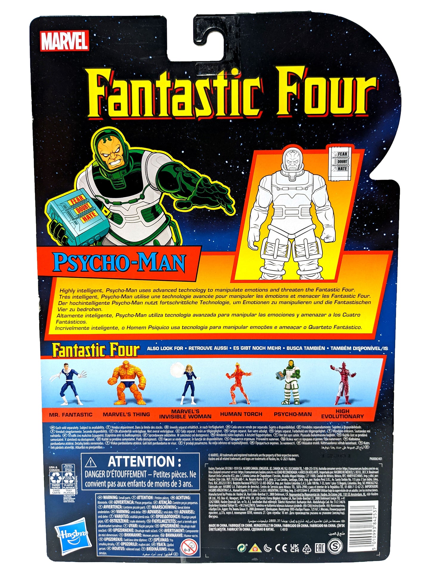 Marvel Comics - Fantastic Four - Psycho-Man