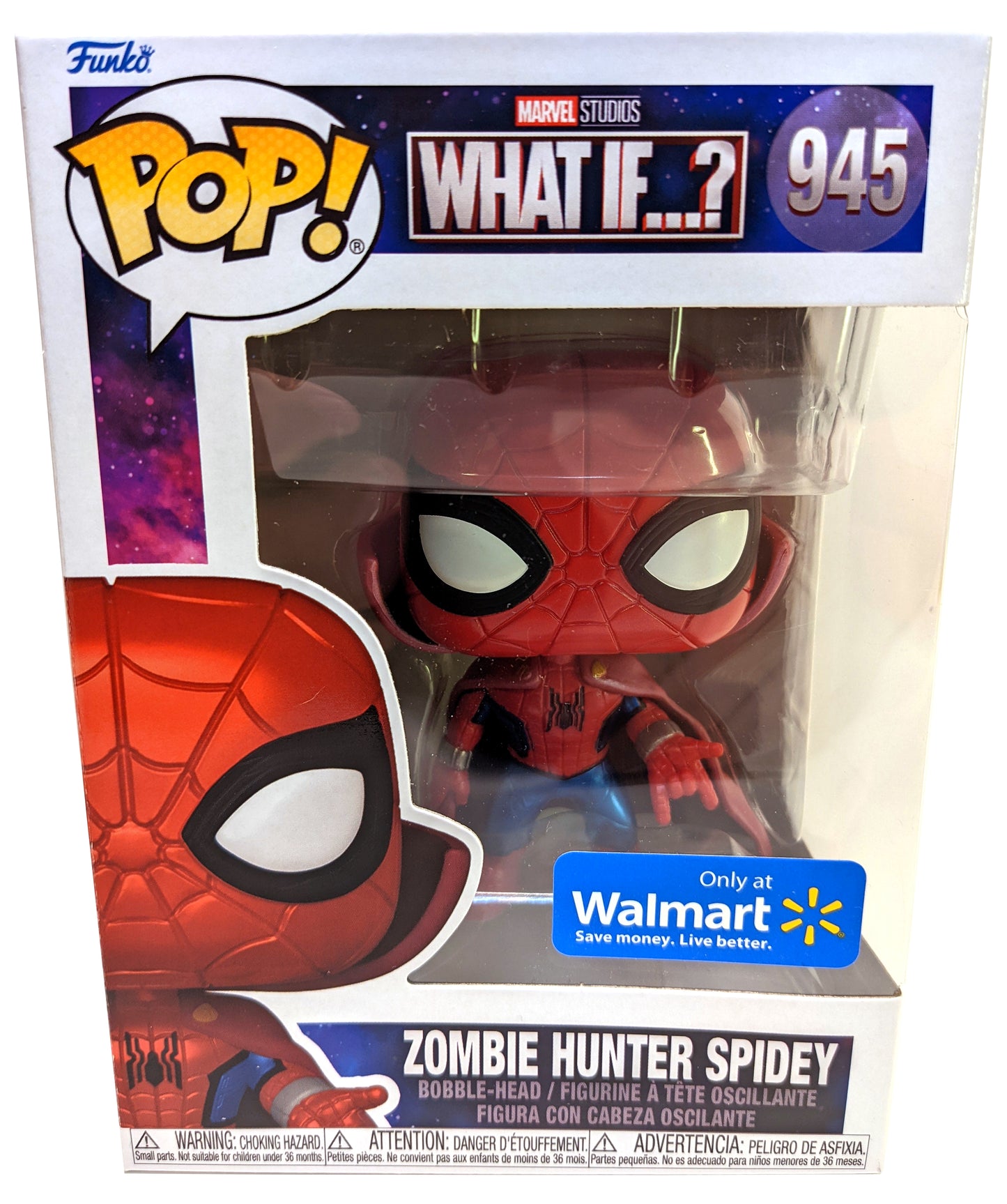 Funko Pop - What If ...? - Zombie Hinter Spidey - Walmart Exclusive