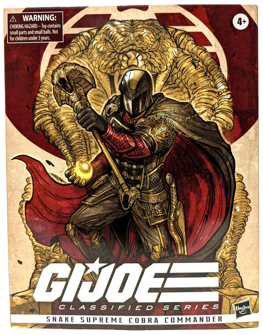 G.I. Joe Classified Snake Supreme Cobra Commander