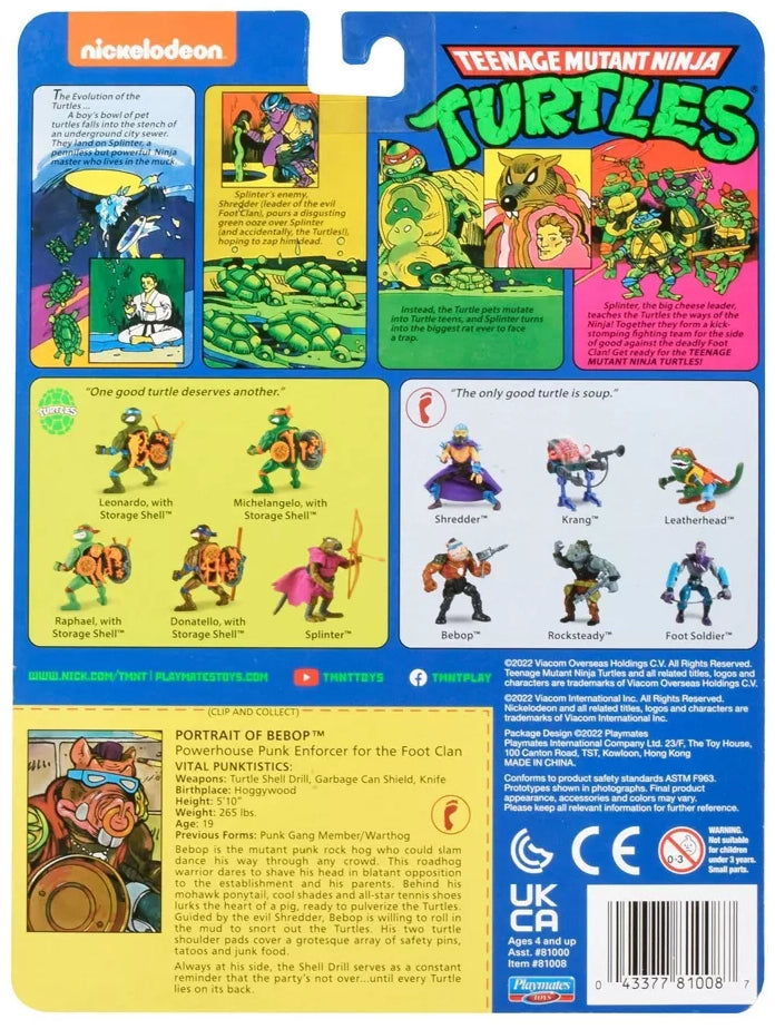 Teenage Mutant Ninja Turtles Bebop Action Figure