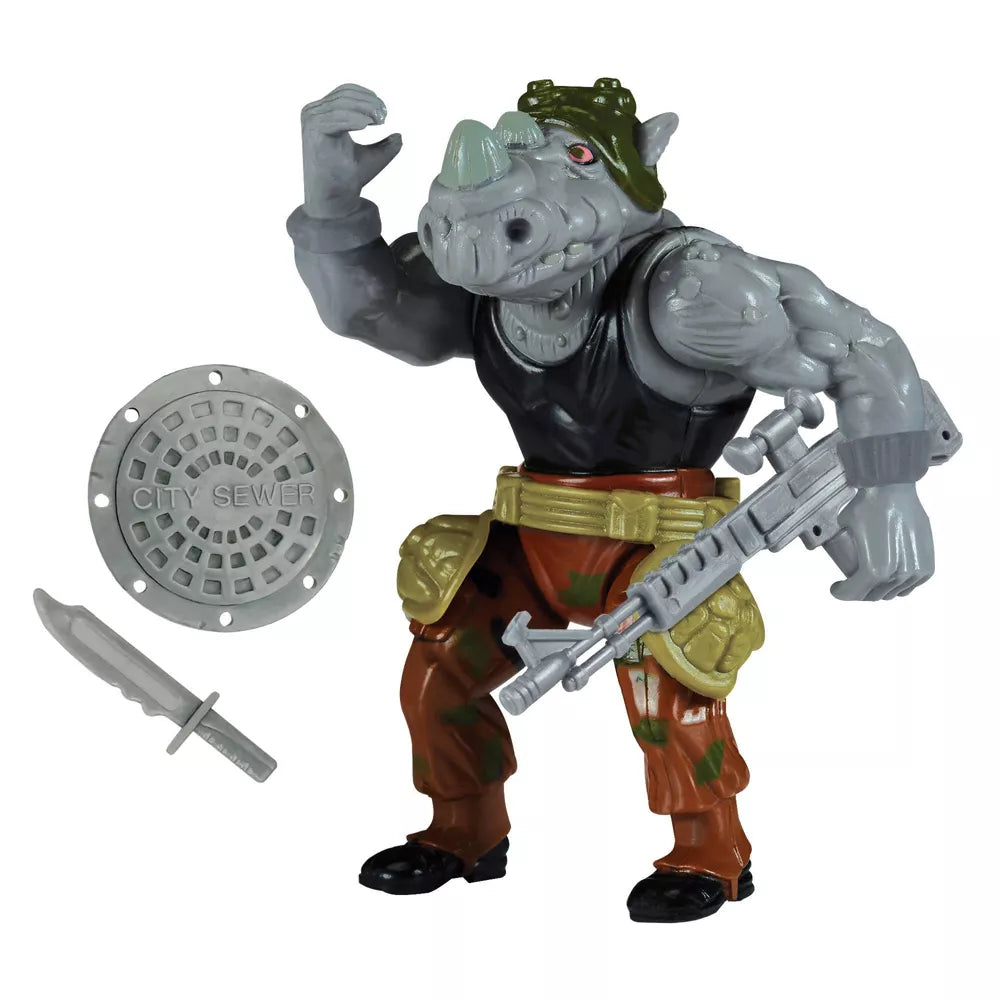 Teenage Mutant Ninja Turtles Rocksteady Action Figure