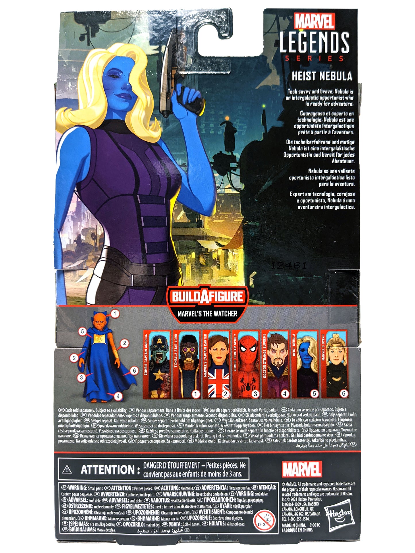 Marvel Legends - Disney+ What If...? - Heist Nebula BAF