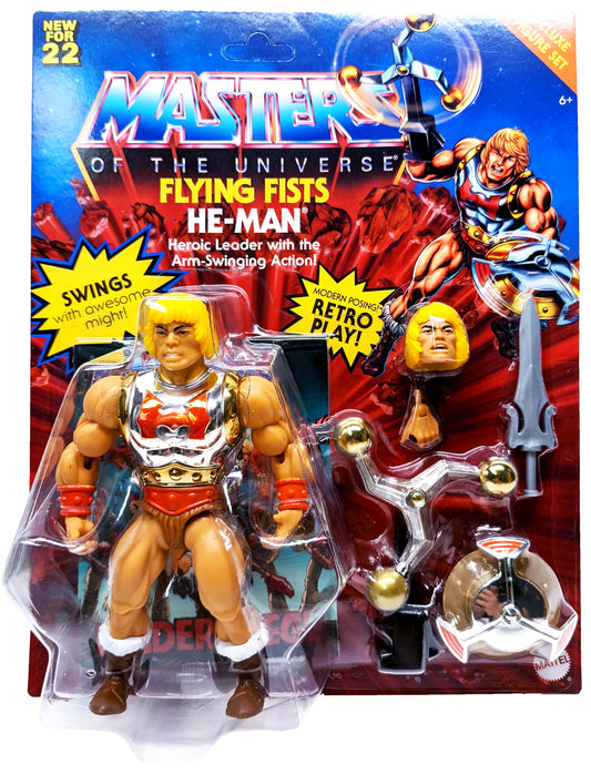 Masters of the Universe Origins Flying Fist He-Man Deluxe Action Figure