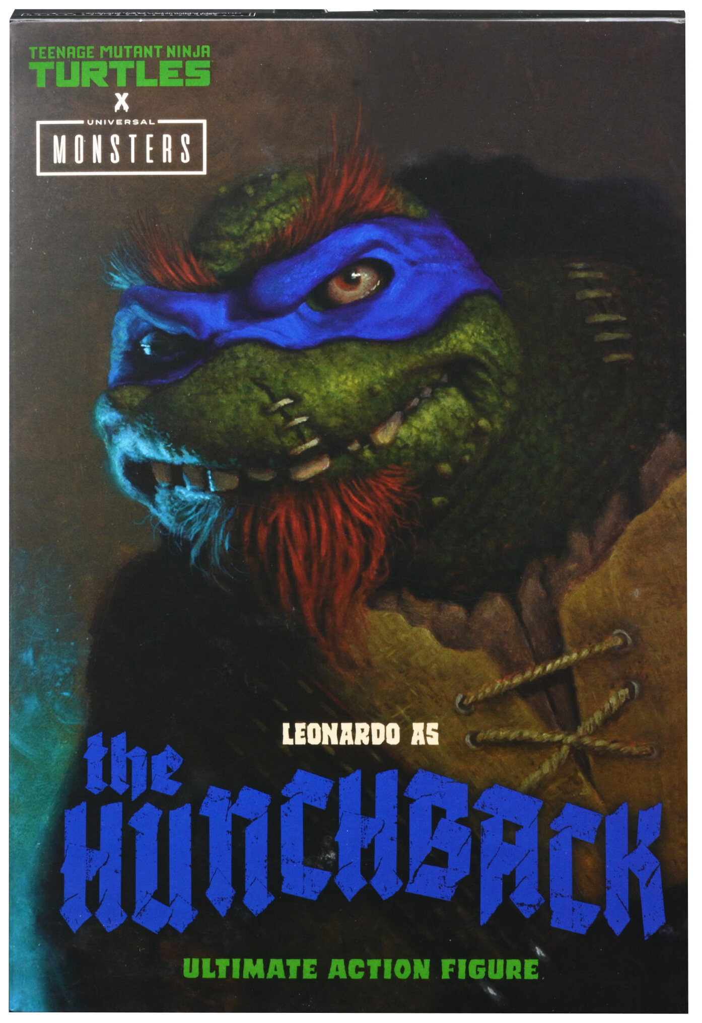 Universal Monsters x Teenage Mutant Ninja Turtles 7” Scale Action Figure – Ultimate Leonardo as The Hunchback