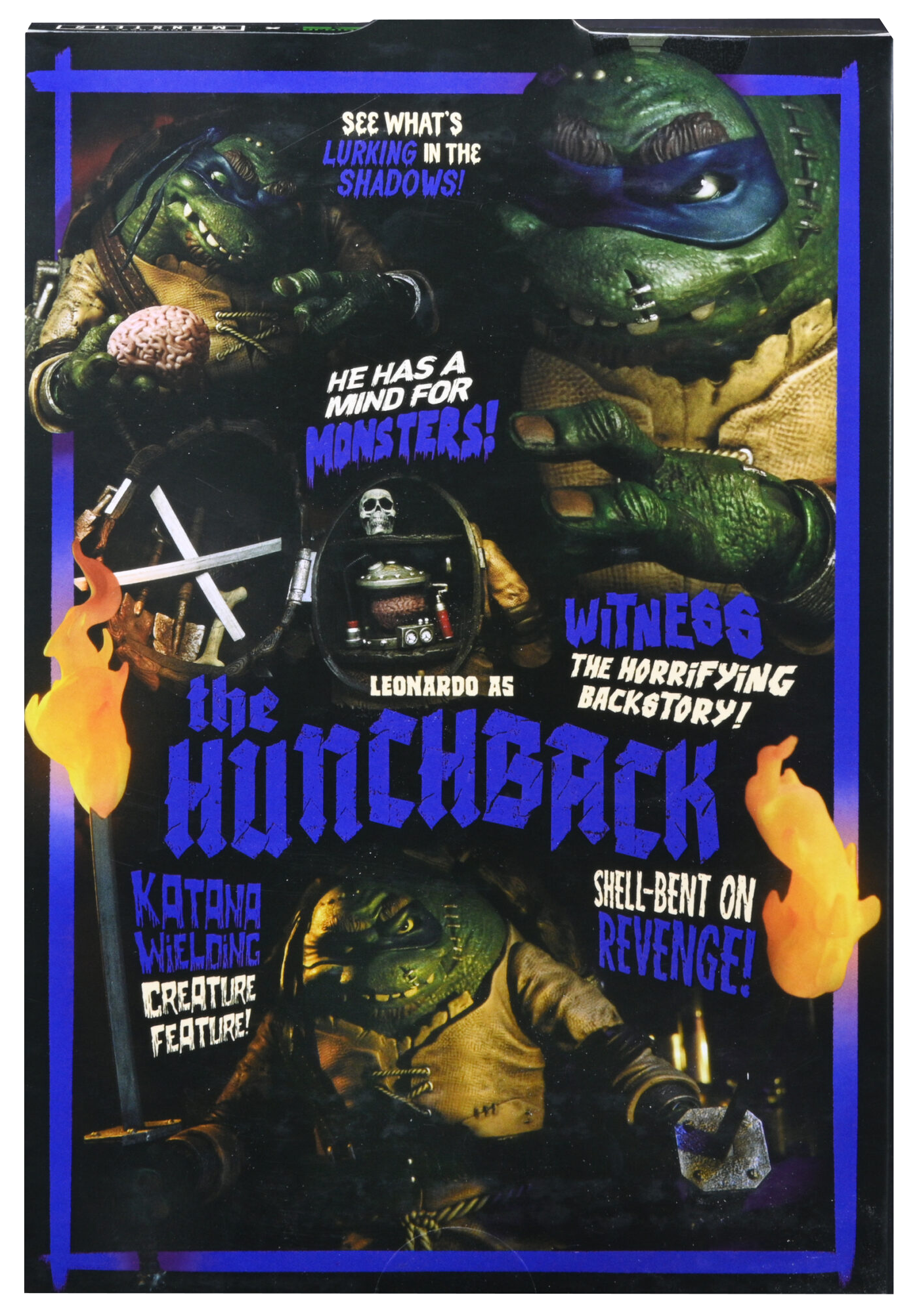Universal Monsters x Teenage Mutant Ninja Turtles 7” Scale Action Figure – Ultimate Leonardo as The Hunchback