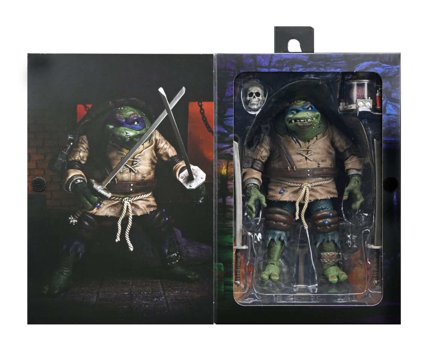 Universal Monsters x Teenage Mutant Ninja Turtles 7” Scale Action Figure – Ultimate Leonardo as The Hunchback