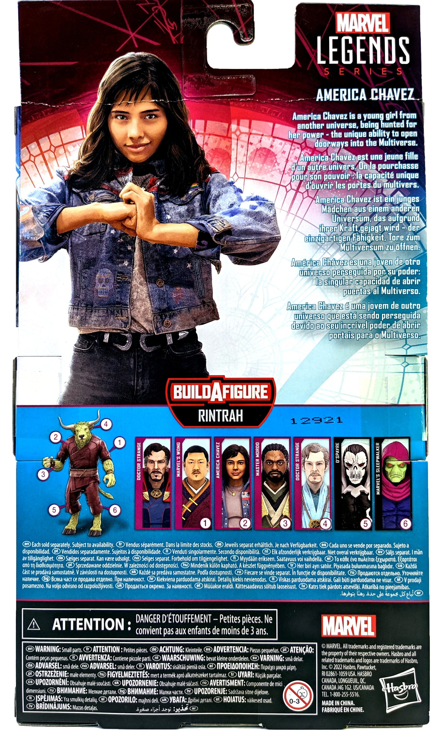 Marvel Legends - Doctor Strange In The Multiverse Of Madness - America Chavez