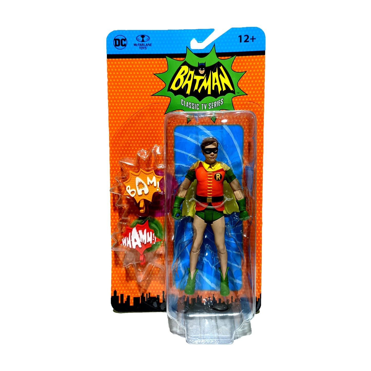 DC McFarlane Robin masked Retro Figure Classic TV Series 1966 6"