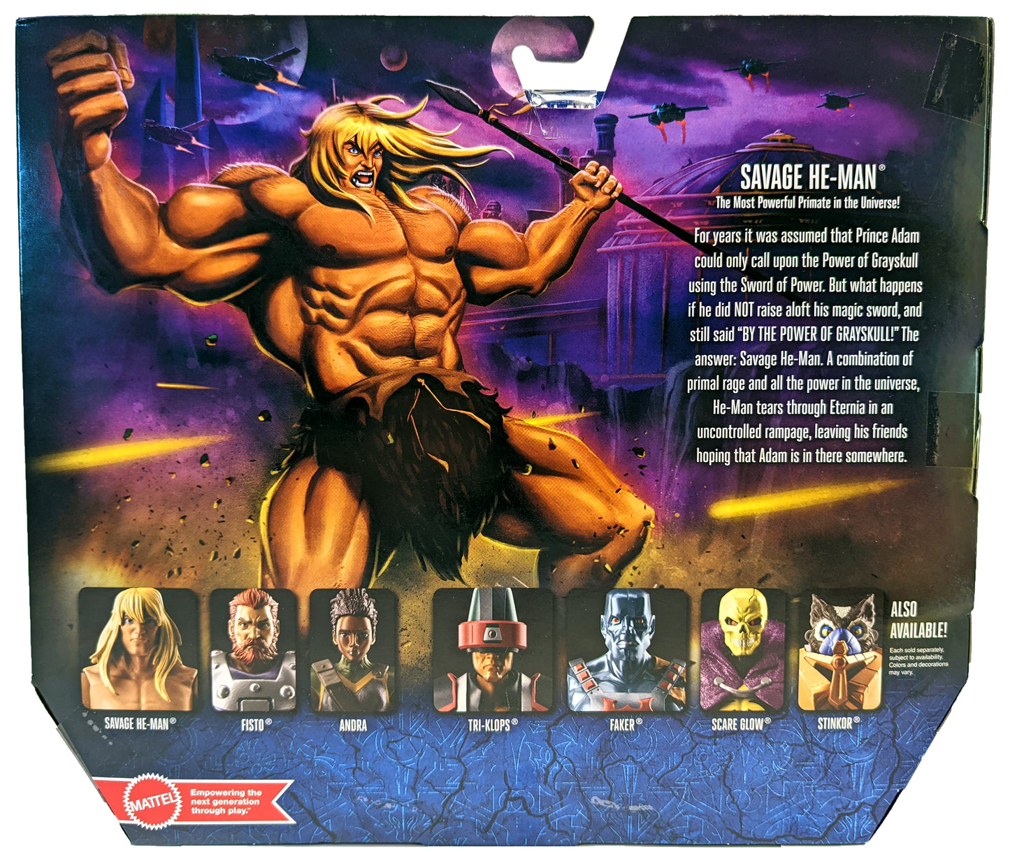 Masters of the Universe Revelation Savage He-man and Orko