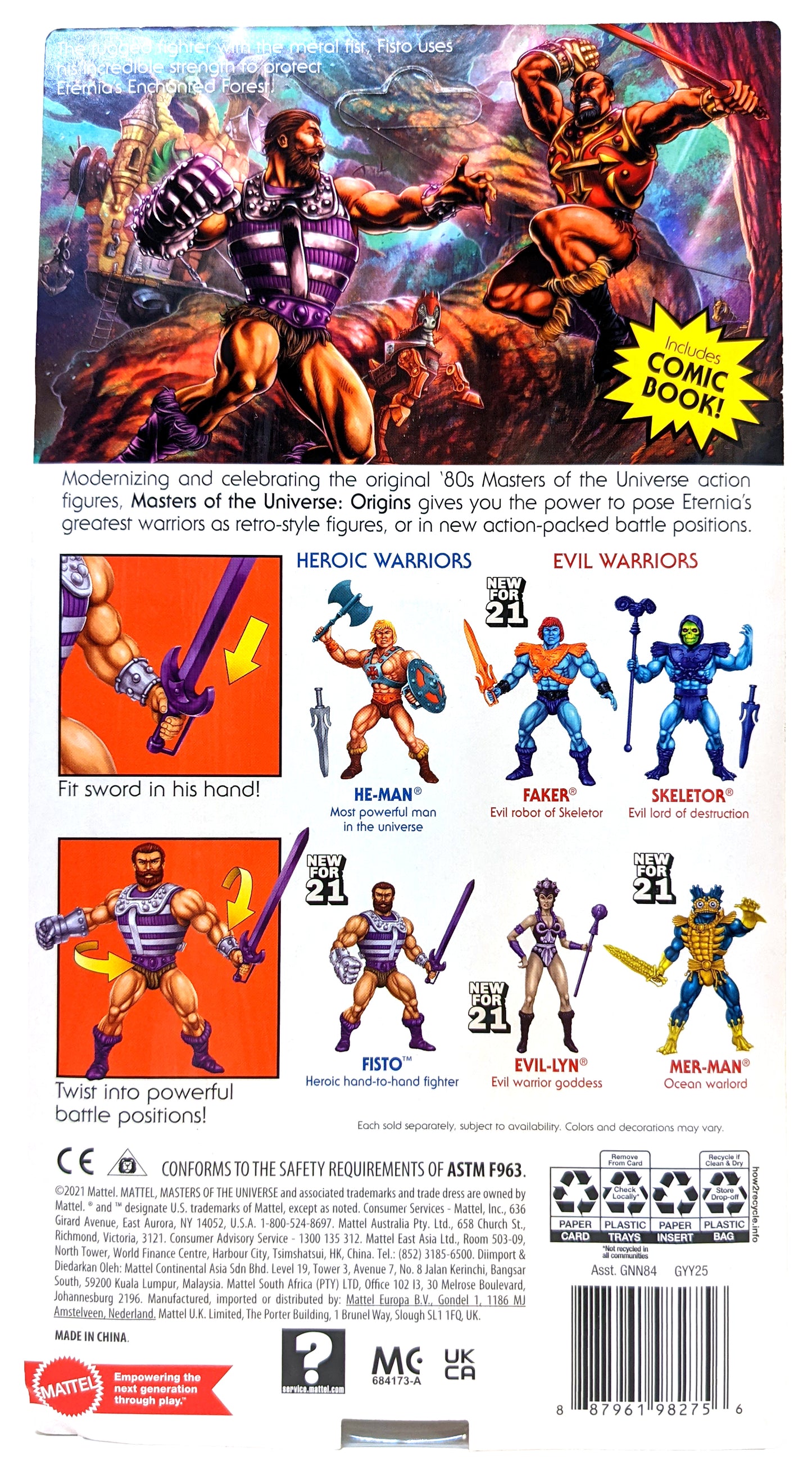 Masters of the Universe - Origins - Fisto