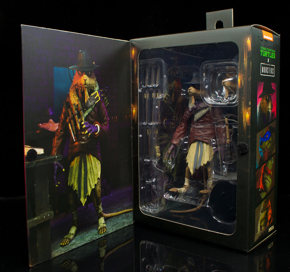 Universal Monsters x Teenage Mutant Ninja Turtles 7” Scale Action Figure – Ultimate Splinter as Van Helsing