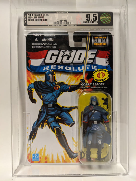 G.I. Joe - 2009 Resolute Series Cobra Commander - Graded AFA