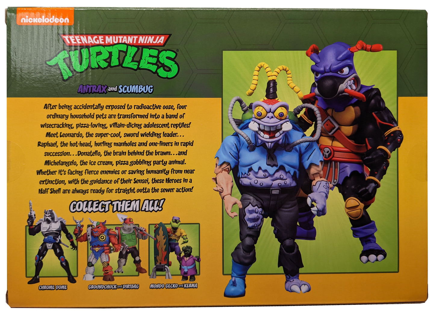 NECA - Teenage Mutant Ninja Turtles - Antrax and Scumbug