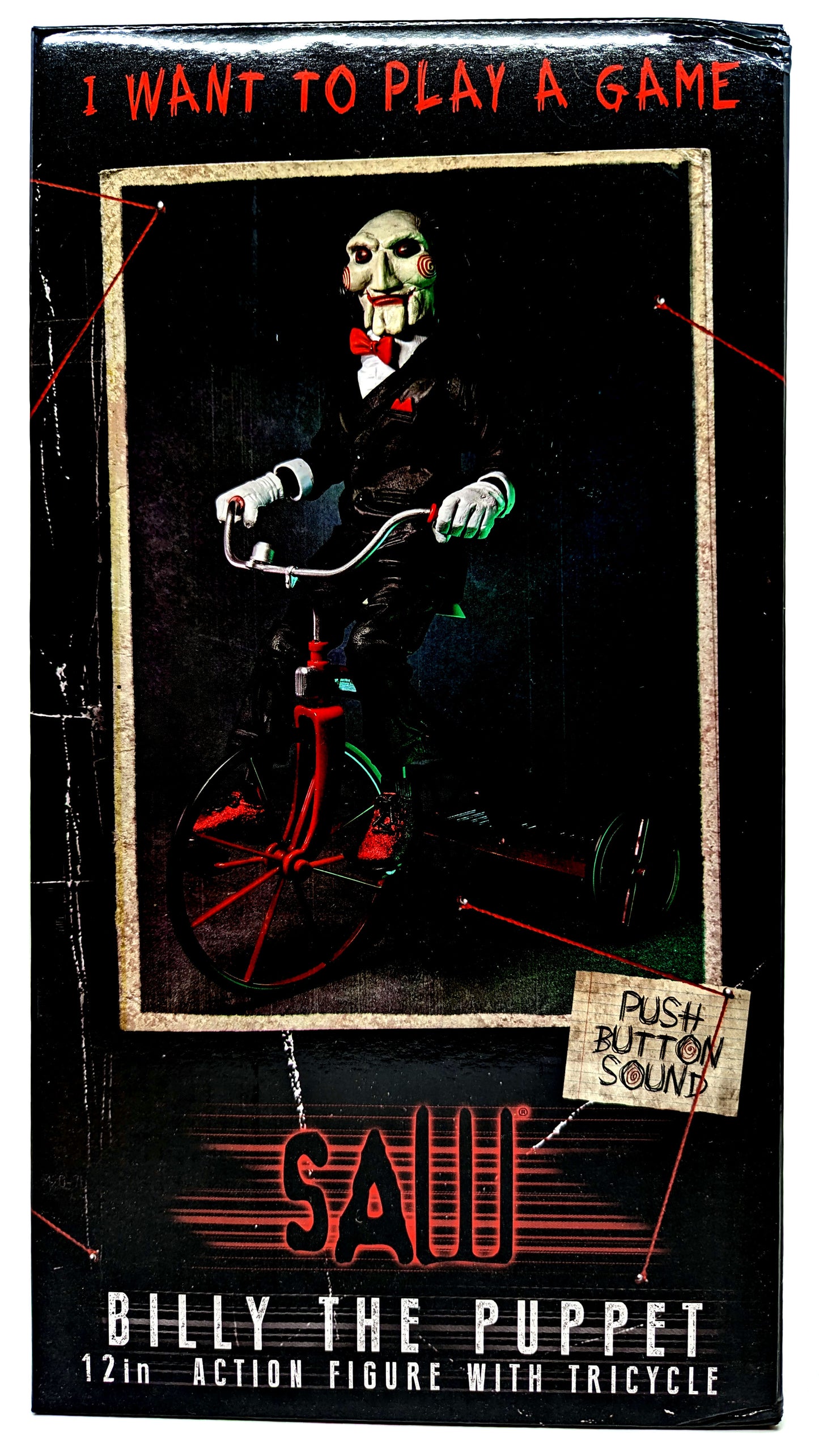 NECA - SAW Billy The Puppet with Tricycle 12 inches.