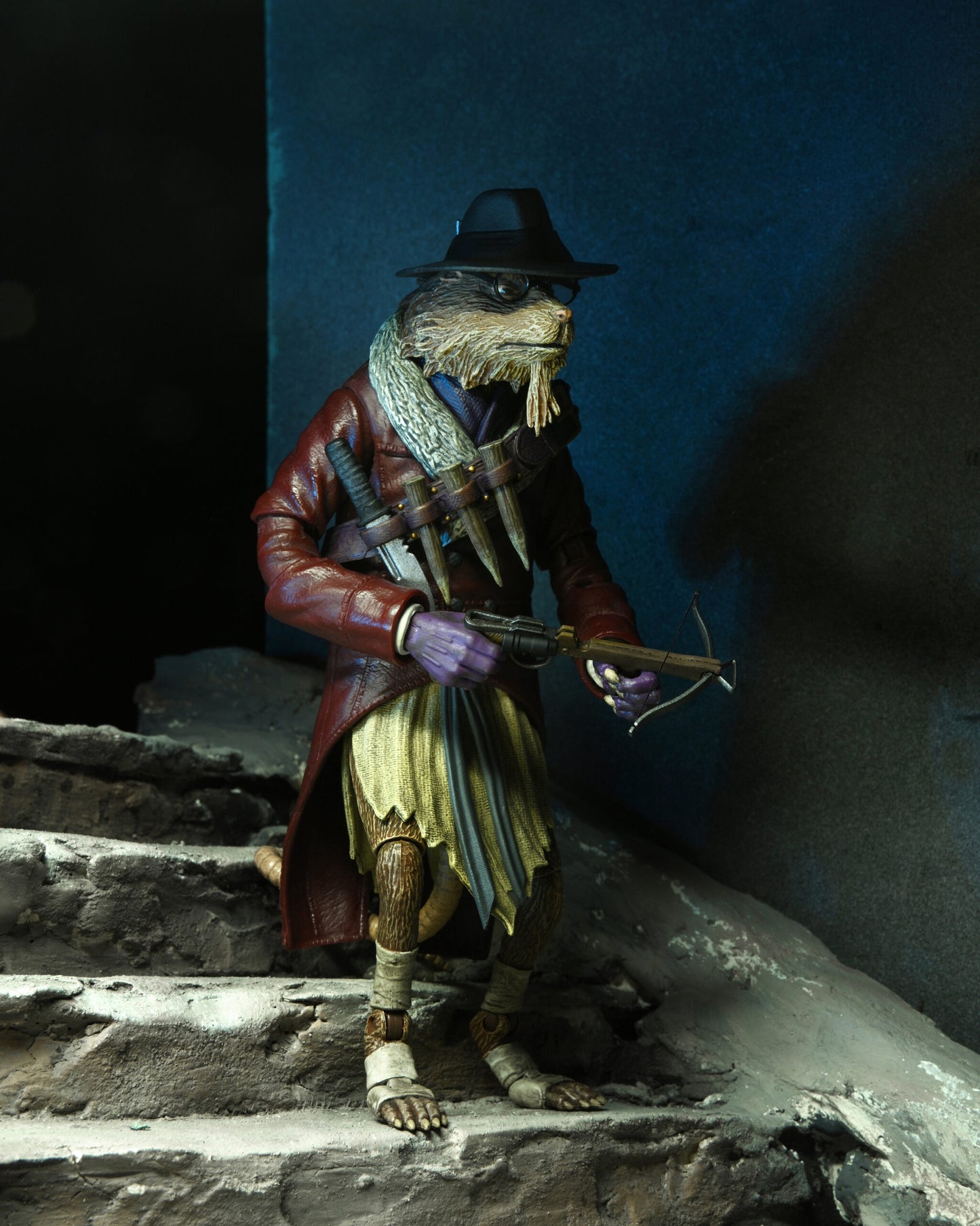 Universal Monsters x Teenage Mutant Ninja Turtles 7” Scale Action Figure – Ultimate Splinter as Van Helsing