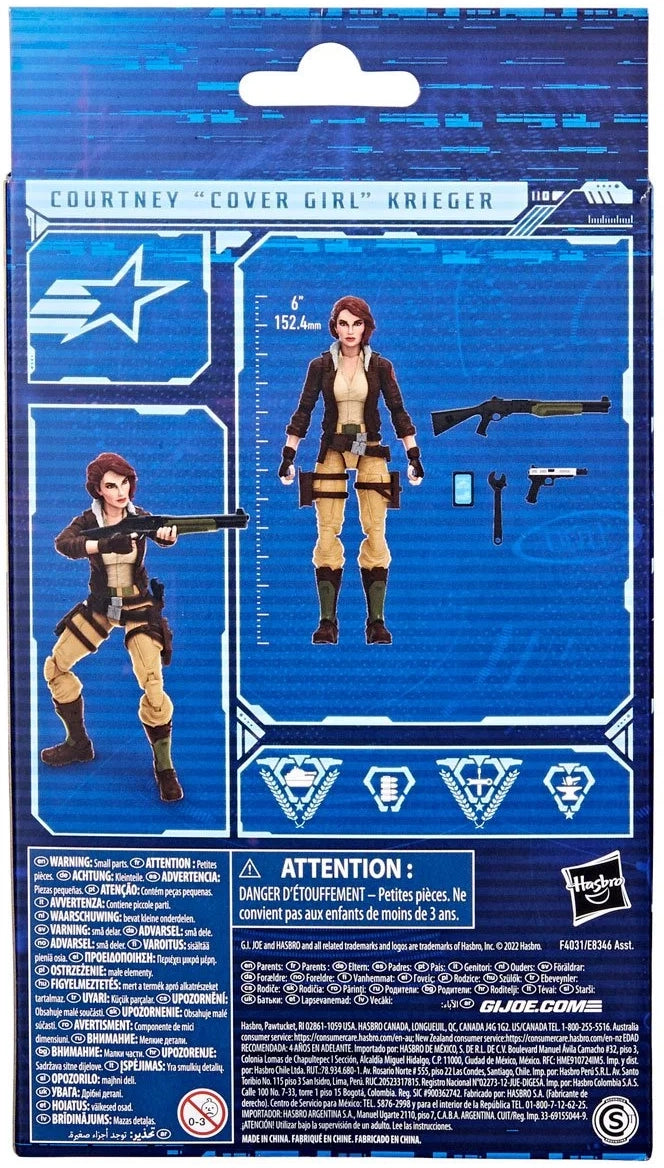 G.I. Joe Classified Series 6-Inch Courtney "Cover Girl" Krieger Action Figure
