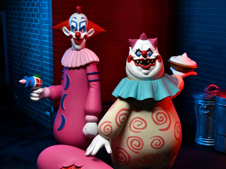 NECA - Killer Klowns From Outer Space Toony Terrors Slim & Chubby Two-Pack