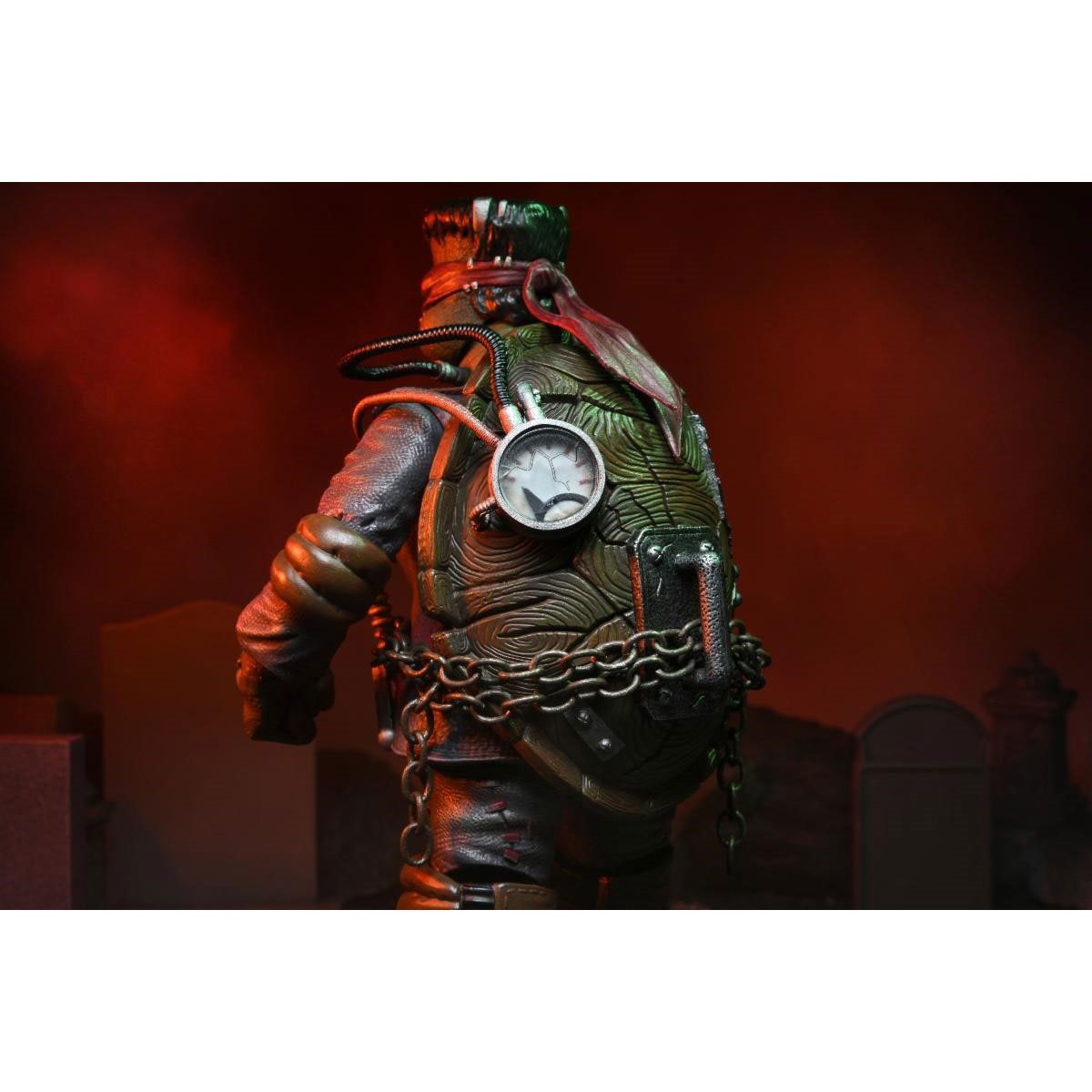 NECA - Universal Monsters x - Teenage Mutant Ninja Turtles - Ultimate Raphael as Frankenstein's Monster 7-Inch Scale Action Figure