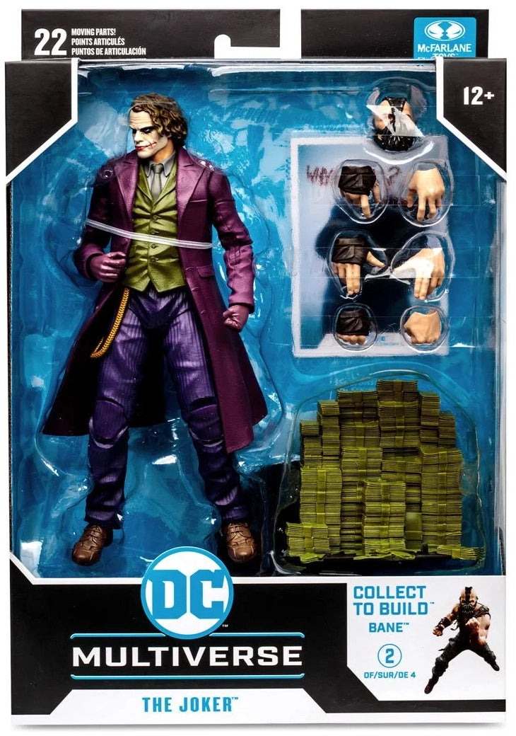 DC Build-A The Dark Knight Trilogy The Joker 7-Inch Scale Action Figure