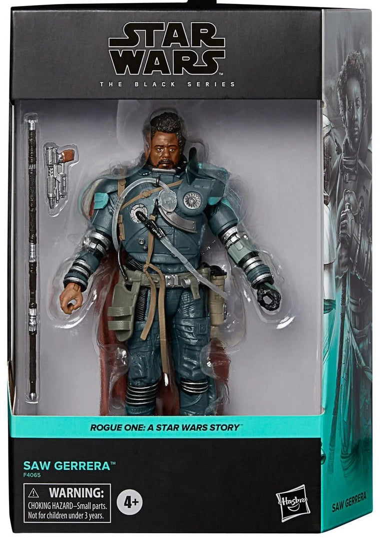 Star Wars The Black Series Saw Gerrera Deluxe 6-Inch Action Figure