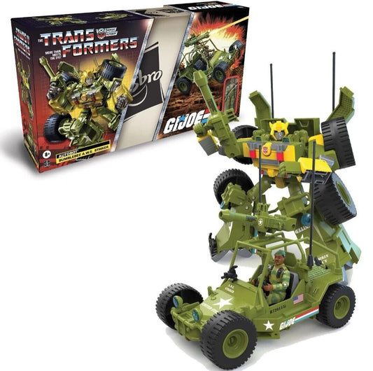 Transformers Collaborative: G.I. Joe Mash-Up, Bumblebee A.W.E. Striker & Lonzo “Stalker” Wilkinson