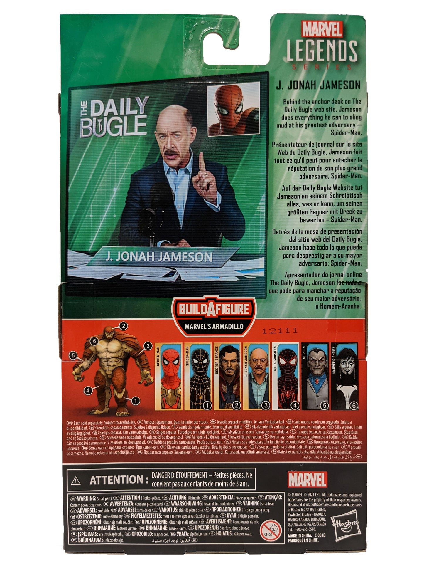 Marvel Legend - Spider Man - J. Jonah Jameson BAF