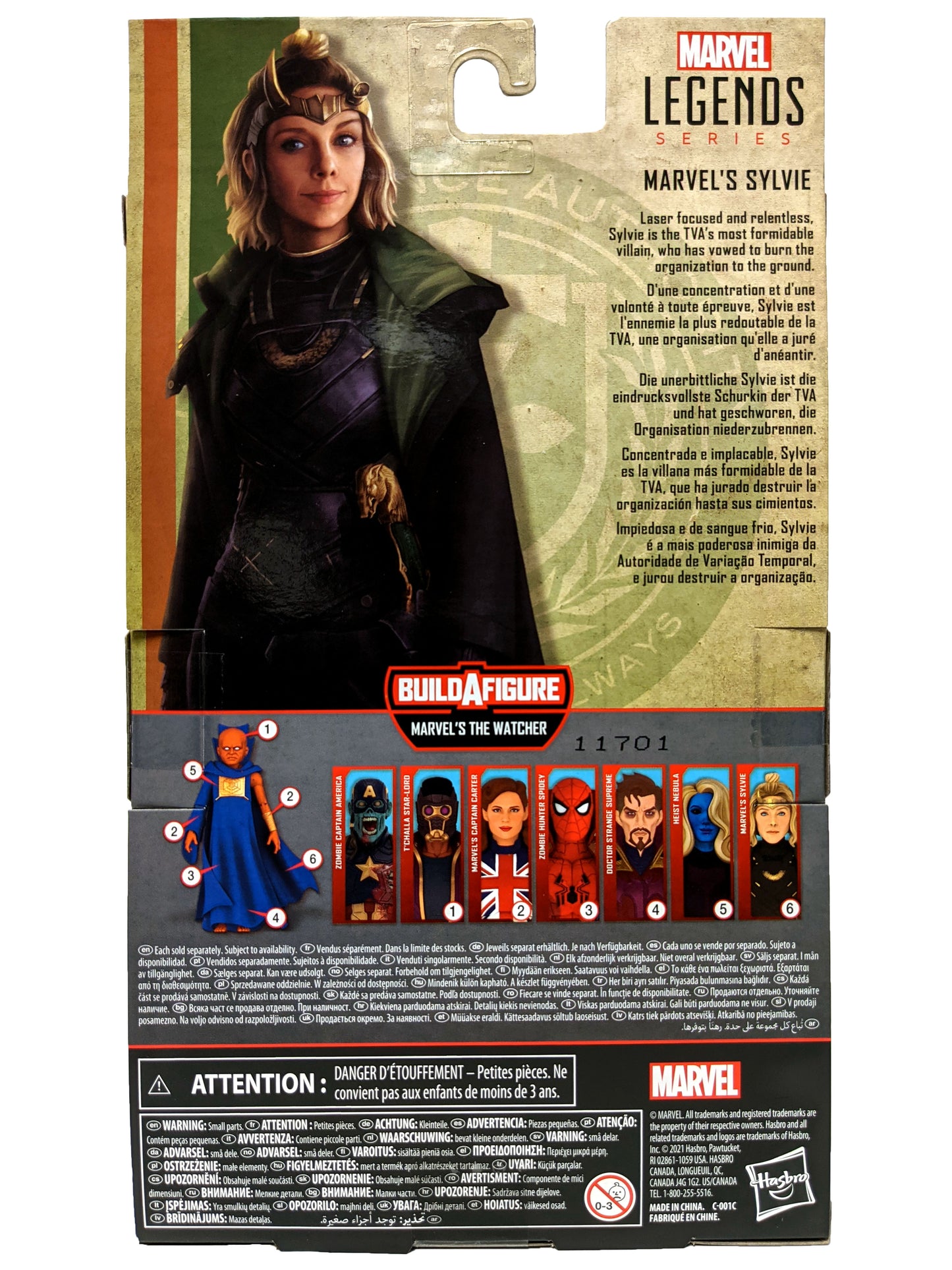 Marvel Legends - Disney+ Loki - Marvel's Sylvie - BAF