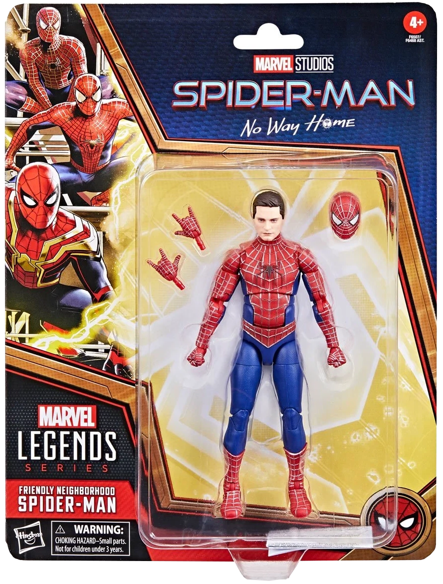 Spider-Man: No Way Home Marvel Legends Friendly Neighborhood Spider-Man 6-Inch Action Figure