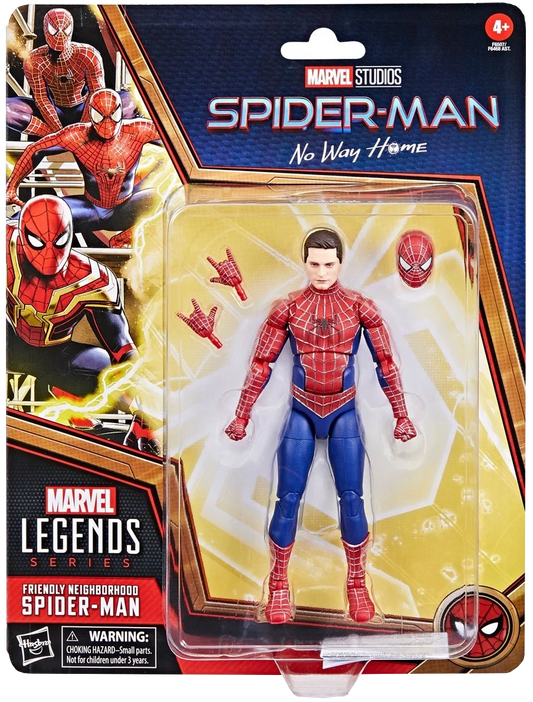 Spider-Man: No Way Home Marvel Legends Friendly Neighborhood Spider-Man 6-Inch Action Figure