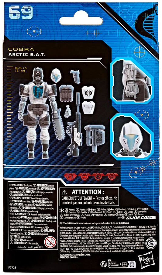 Pre-Sale - G.I. Joe Classified Series Arctic B.A.T. 6-Inch Action Figure