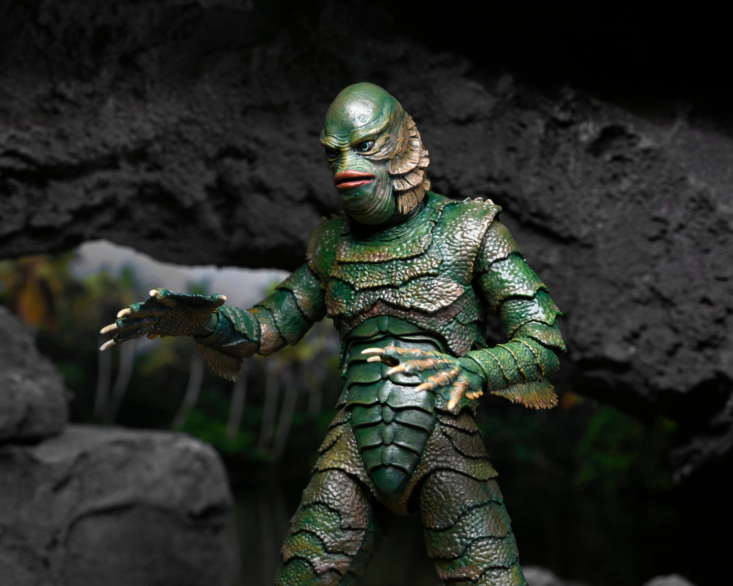N.E.C.A - Universal Monsters  7” Scale Action Figure – Ultimate Creature from the Black Lagoon (Color)