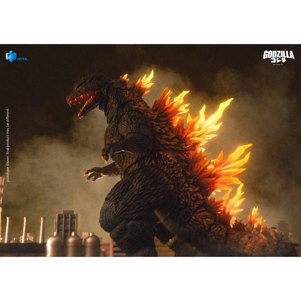 Hiya - Godzilla 2000: Millennium 1999 - Godzilla Heat Ray - Exquisite Basic Action Figure
