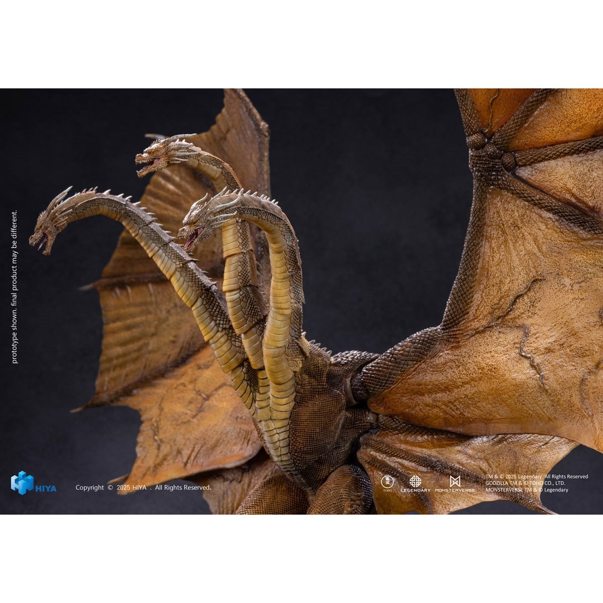 Hiya - King of the Monsters King Ghidorah 2.0 Exquisite Basic Series Action Figure
