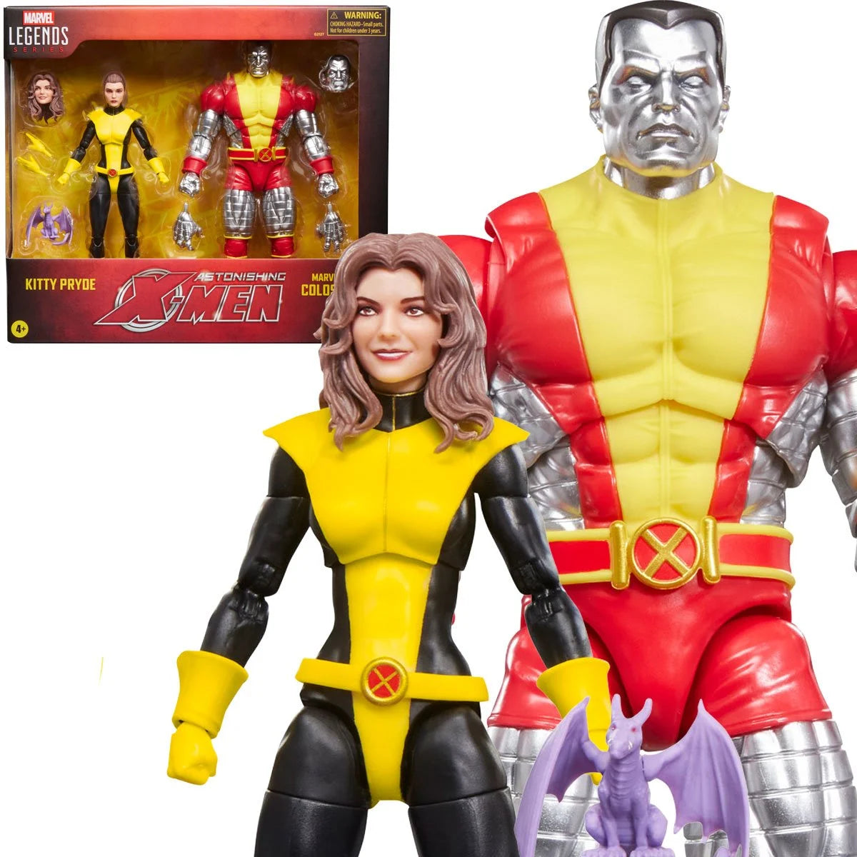 Marvel Legends - X-Men - Kitty Pryde and Colossus - 6 Inch Action Figure 2 Pack