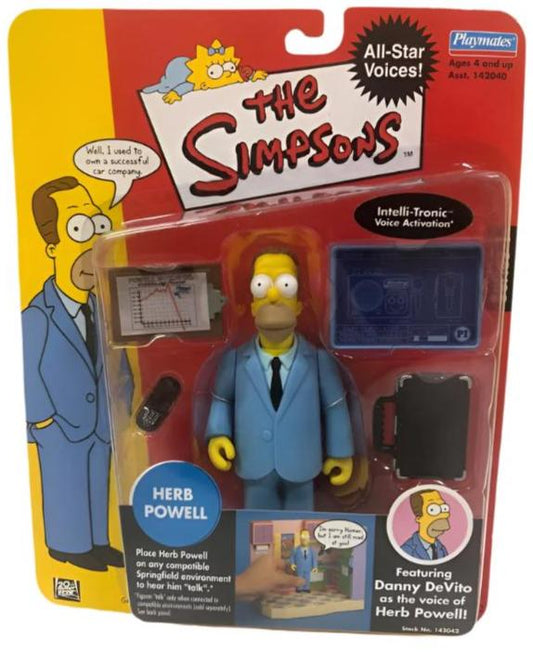 The Simpsons All-Star Voices Interactive Figure Herb Powell