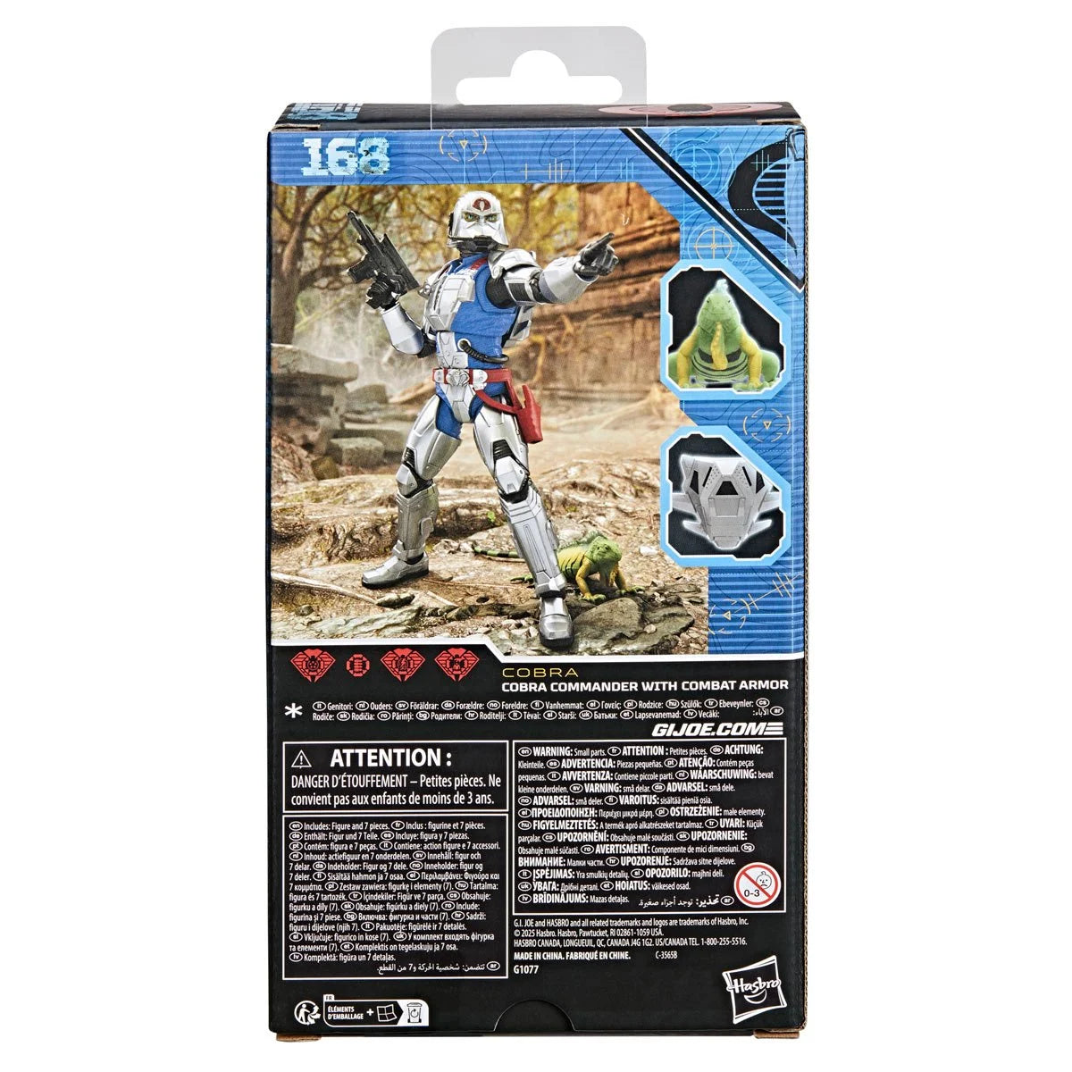 G.I. Joe - Classified Series - #168 - Cobra Commander With Combat Armor