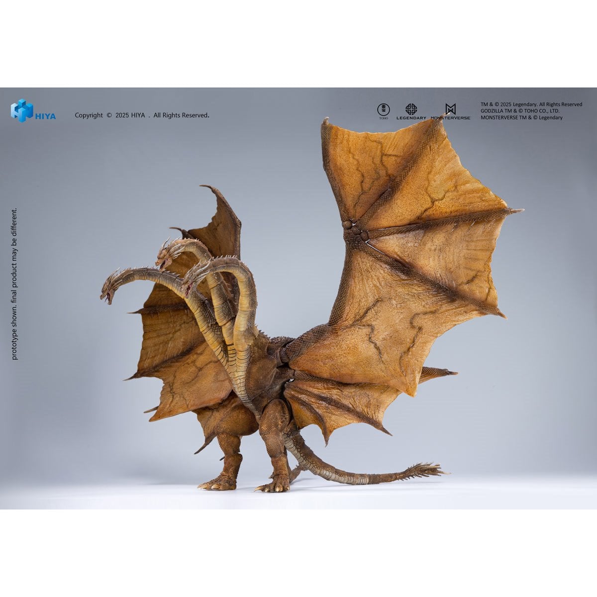 Hiya - King of the Monsters King Ghidorah 2.0 Exquisite Basic Series Action Figure