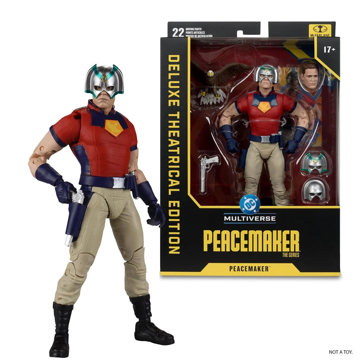 Mcfarlane - DC Multiverse Deluxe -  Theatrical Edition Wave 2 - Peacemaker: The Series Peacemaker