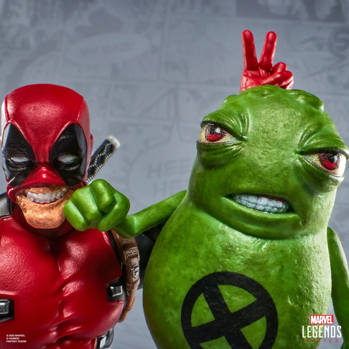 Marvel Legends -  Maximum Series -  Dead Pool and Drop -  6-Inch Action Figure