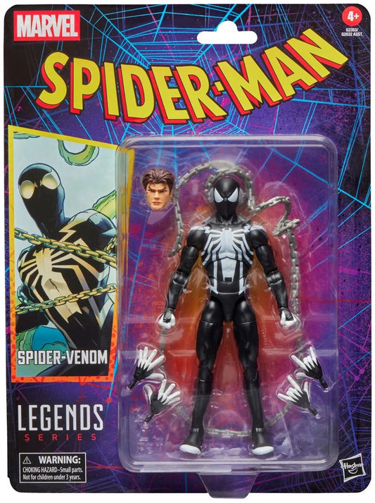 Marvel Legends - Spider-Man - Retro Cardback - Spider-Venom - 6-Inch Action Figure