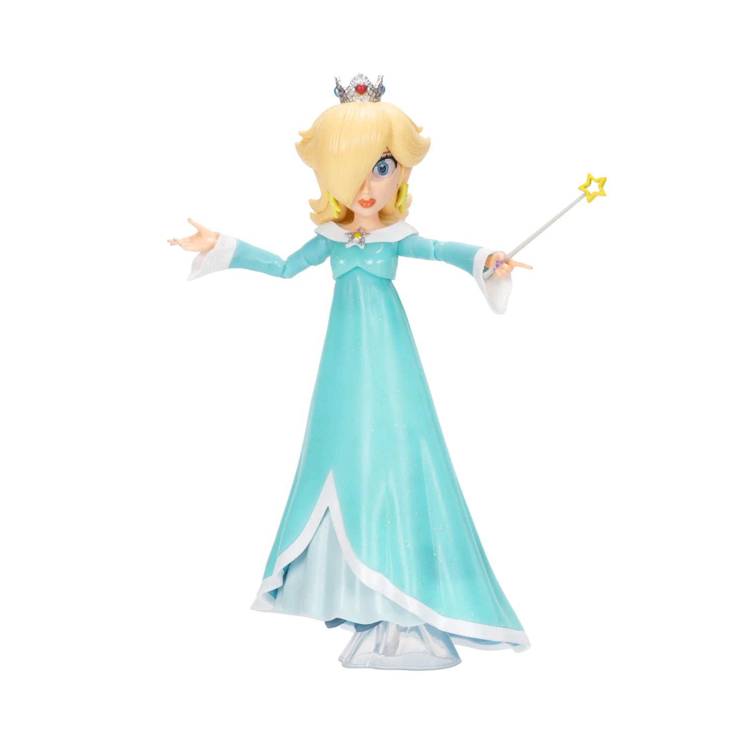 Jakks - The Super Mario Galaxy Movie - Rosalina Figure with Wand and Stand Accessories