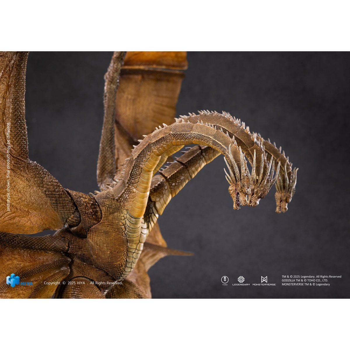 Hiya - King of the Monsters King Ghidorah 2.0 Exquisite Basic Series Action Figure