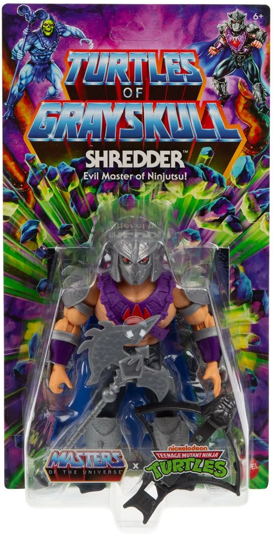 Masters of the Universe Origins Turtles of Grayskull Wave 2 Shredder Action Figure